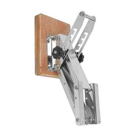 Крепление (навесной транец) нержавейка для лодочного мотора 15-40кг пластина деревоо 03501005W Киев