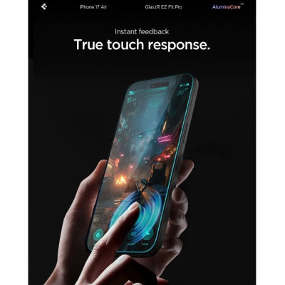 Скло захисне Spigen Glas.tR EZ Fit Pro HD iPhone 17 Air (AGL09870) Вінниця - фото 6