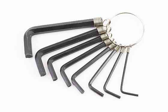 Набір шестигранників (1,5; 2; 2,5; 3; 3,5; 4; 5; 6) к-кт 8шт Київ