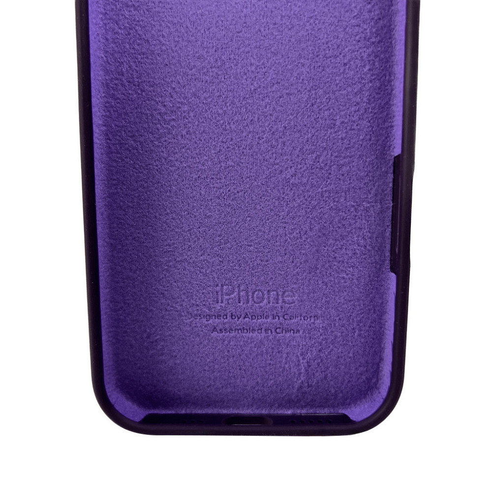 Чохол для смартфона Silicone Full Case AA Camera Protect for Apple iPhone 16 59,Berry Purple Київ - фото 4