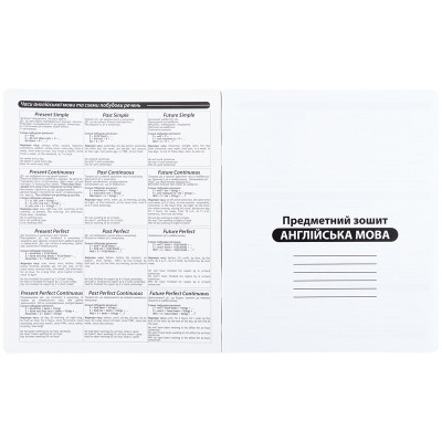 Зошит Kite предметний Brigh 48 аркуші, лінія, английська мова (K25-240-18) Вінниця - фото 2