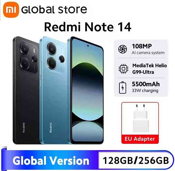 Xiaomi Redmi Note 14 8/256 с NFC Киев
