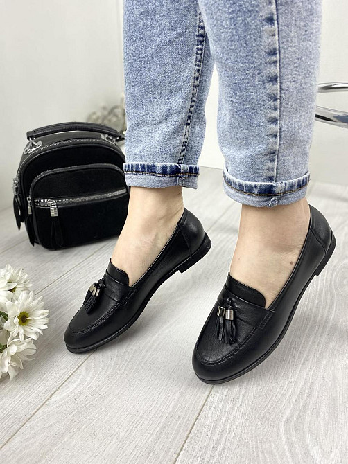 Kadar Туфлі жіночі KADAR 00-0868952 чорні (весна-осінь, шкіра натуральна) (2680) 36-40 Коломыя - изображение 6