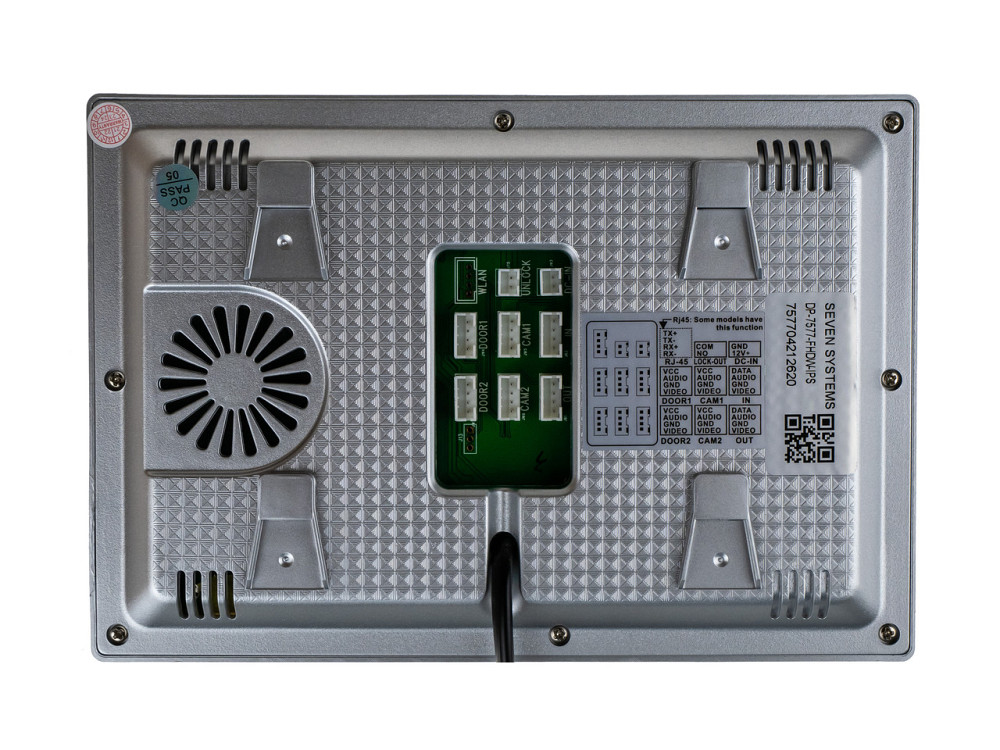 IP домофон з Wi-Fi SEVEN DP-7577FHDW - IPS black Київ - фото 3