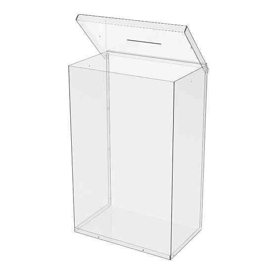 Ящик EKOSTAR без замка для пожертвований и сбора денег 320x200x500. Объем 32 литр Киев