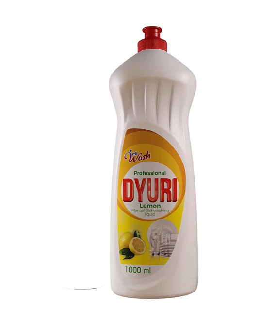 Засіб для миття посуду Ira Wash Dyuri 1 л лимон Виноградов - изображение 1