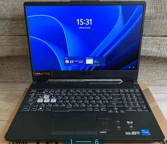 Ноутбук: ASUS TUF F15 FX506HM - HN017 RTX 3060. Киев