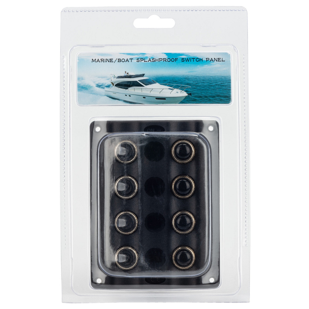 Панель на 4 перемикачі автомат 82х107мм HF60-044PN Черкаси - фото 3