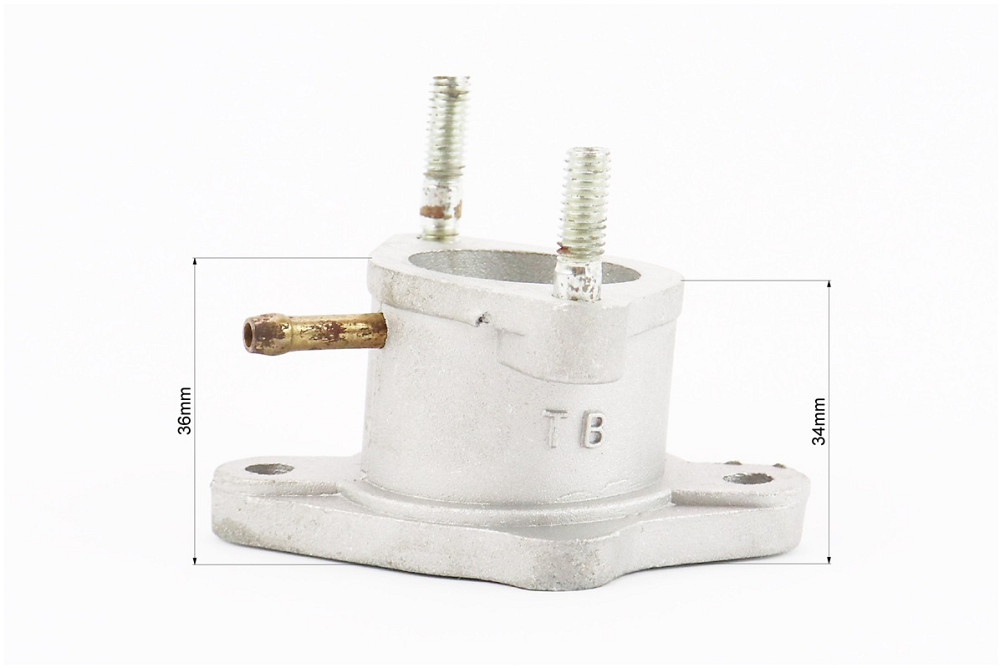 Kinlon JL150-70C Патрубок карбюратора (метал) Київ - фото 5