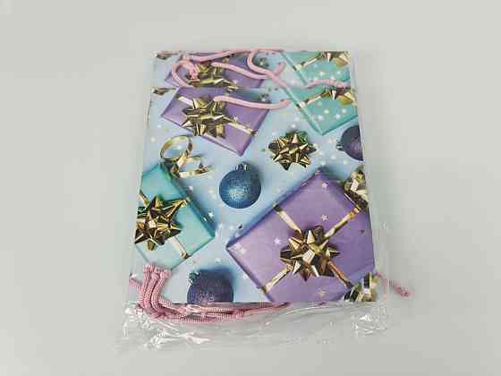 Пакеты бумажные подарочные , новогодние Квадрат 23*24*10- 17 (12 шт) Харьков