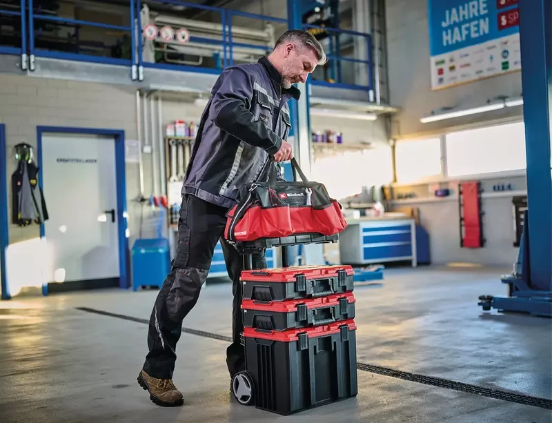 Якісна сумка системи кейсів Einhell E-Case Bag : вантажопідйомність до 30 кг (4540036) Київ - фото 7