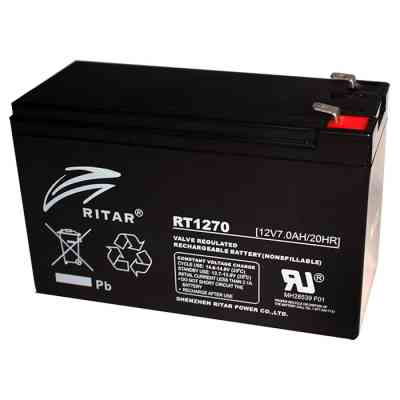 Батарея к ИБП Ritar AGM RT1270, 12V-7Ah (RT1270) Винница