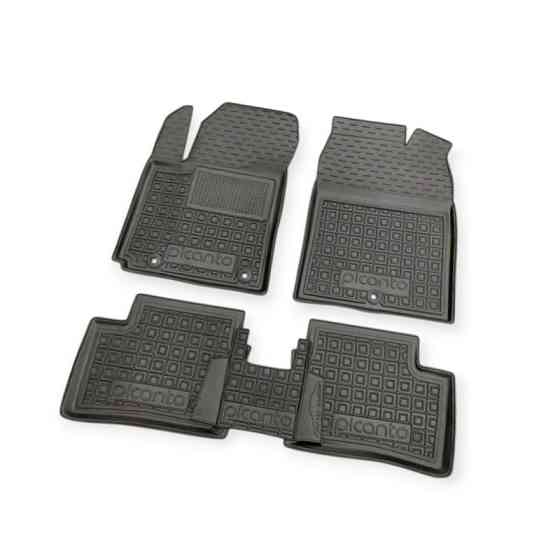 Коврики kia picanto 2016-> борт 2,5см, с перемычкой салона Мукачево