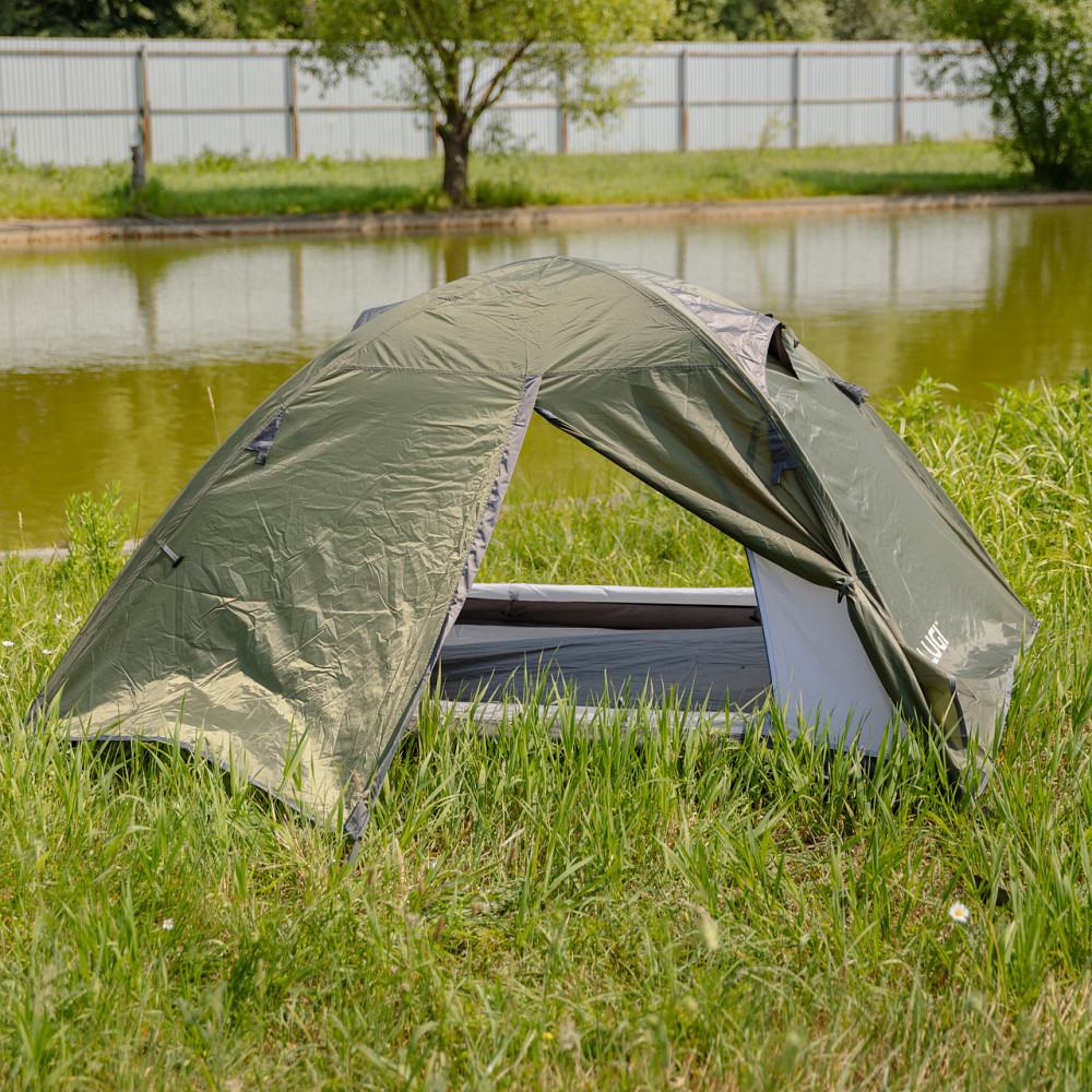 Намет двомісний 210×160×120 (см) кемпінговий туристичний LU-017 Хакі Коломия - фото 2