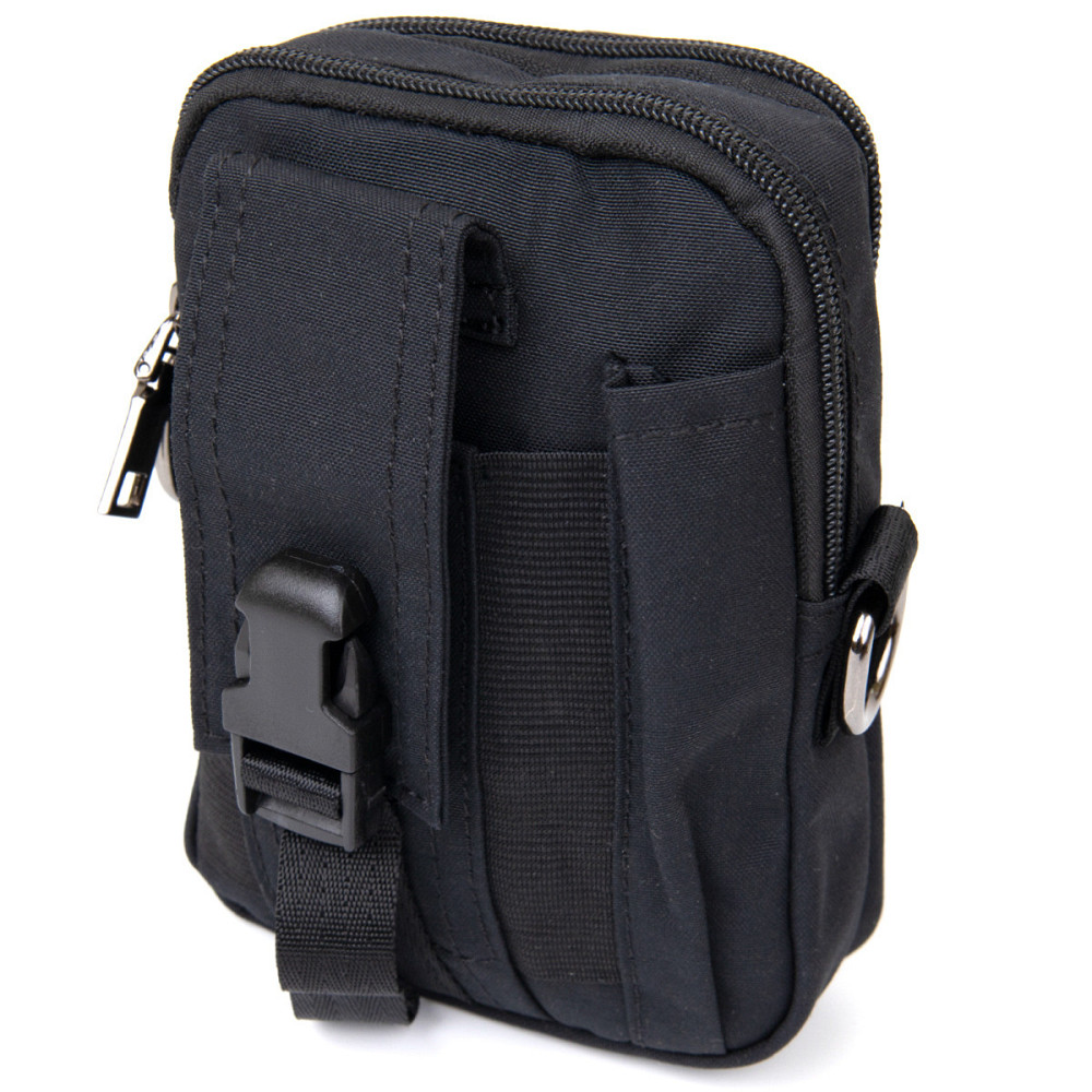 Сумка на пояс нейлон Черная (Vintage) Киев - изображение 11