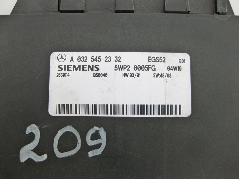 Mercedes-Benz  A0325452332 Блок керування 5 ступінчастою АКП EGS52 CLK C209 Одесса - изображение 3
