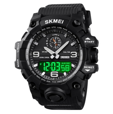 Годинники наручні SKMEI 1586BK, ЧОРНИЙ, 9768 Дніпро