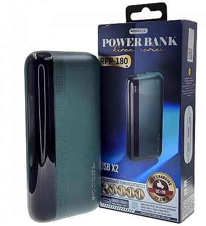 Power Bank Remax RPP 180 20000 mAh Kireni Series QC 22,5W+PD 20W Fast Charging Blue (20 ) Киев