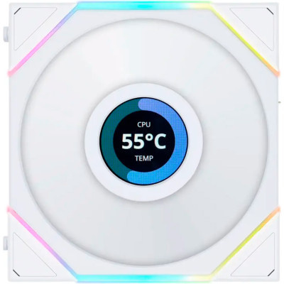 Кулер до корпусу Lian Li TLLCD 120-3, White Cooler (G99.12TLLCD3W.00) Вінниця - фото 11