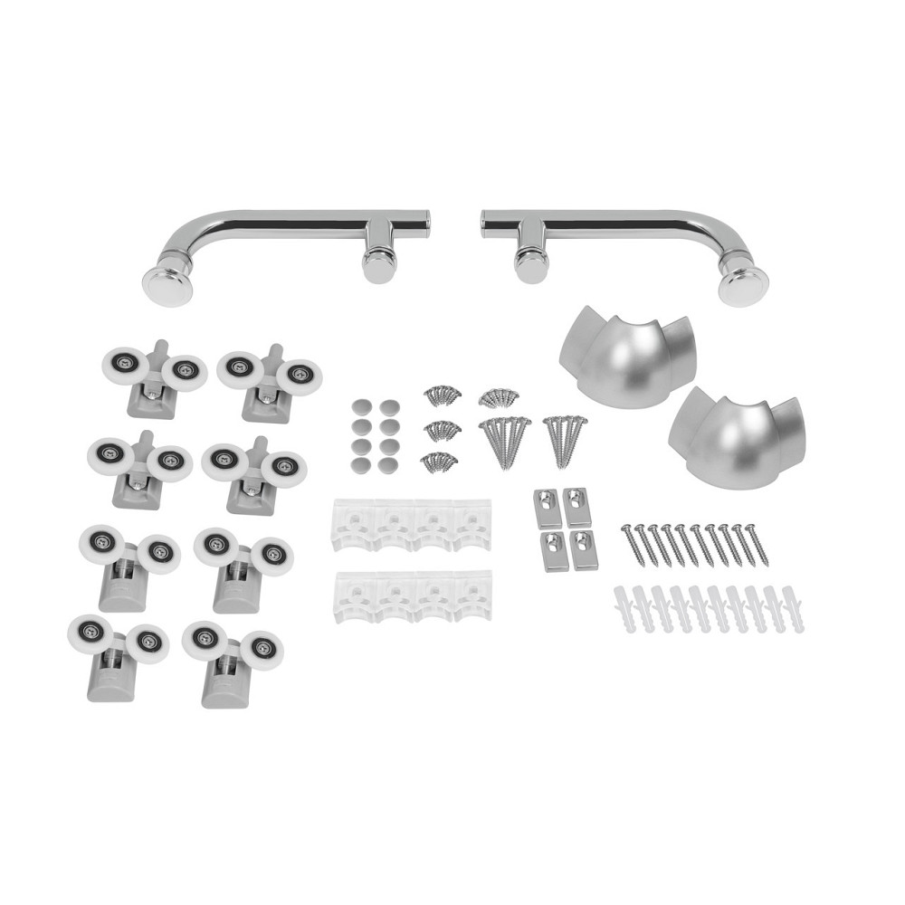 Душевая кабина Lidz Wawel SC100x80.SAT.LOW.FR, стекло Frost 5 мм без поддона Киев - изображение 7