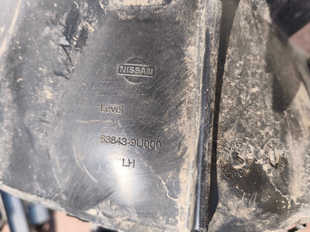Підкрилок передній лівий Nissan Note E11 2005-2012 (63843-9U000) Ковель - фото 2