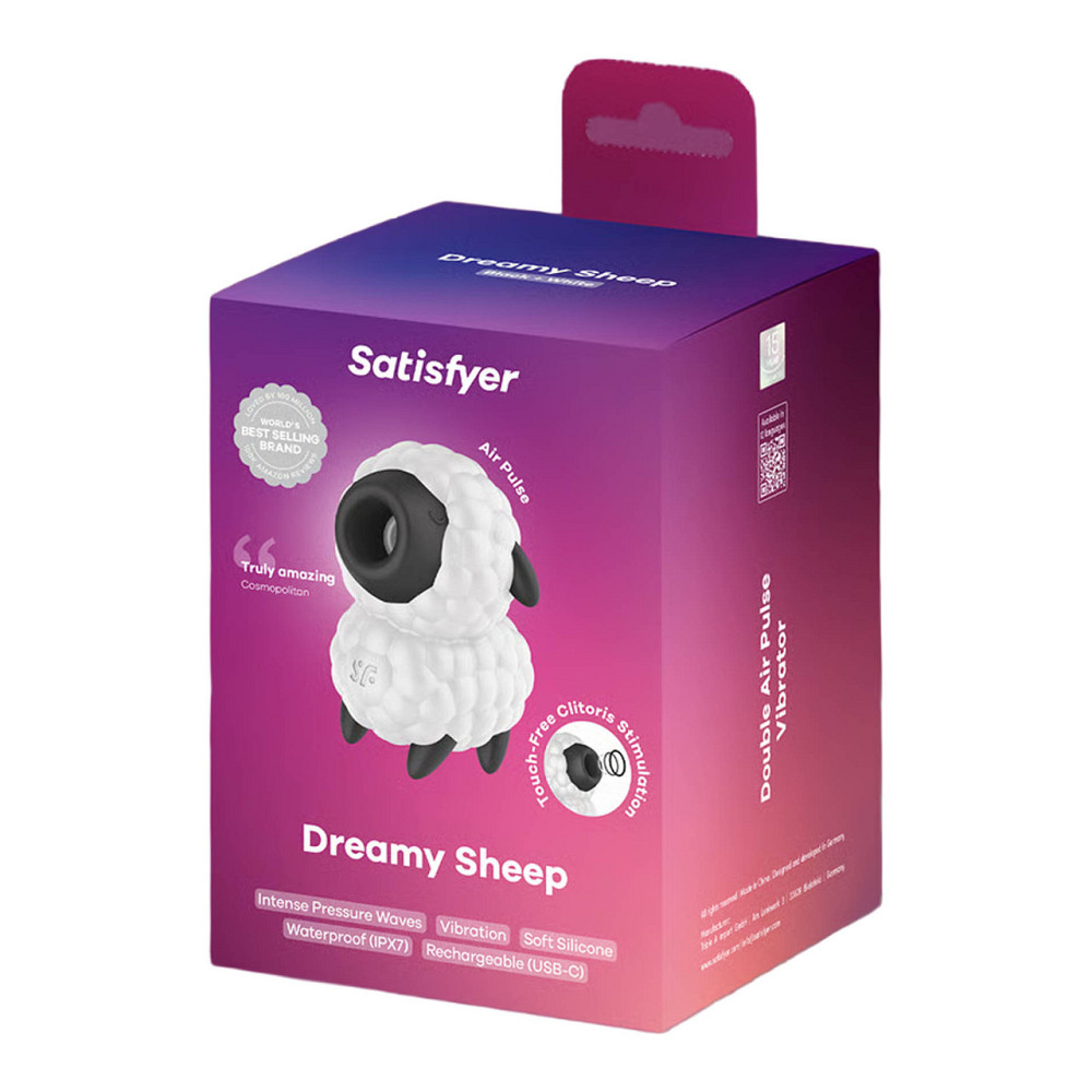 Вакуумний стимулятор клітора Satisfyer Dreamy Sheep Sex Aura Київ - фото 3
