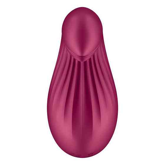 Вибратор Satisfyer Dipping Delight Berry, 2 мотора, гибкий кончик Sex Aura Киев