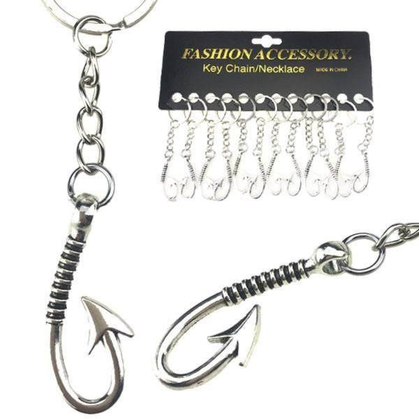 Брелок на ключі з металу Гачок 12 шт Київ - фото 1