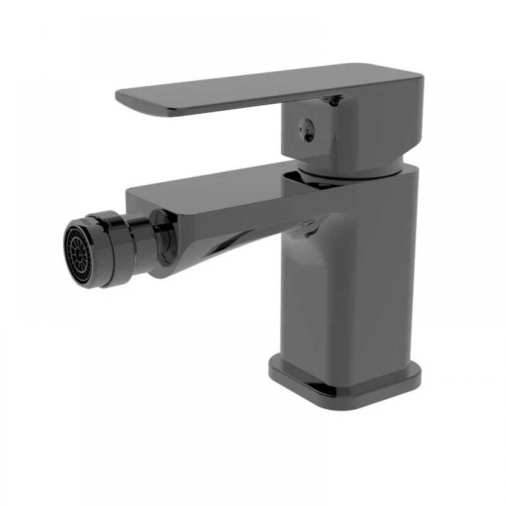 Смеситель для биде Haiba Kubus 002 GRAPHITE цвет графит кубический дизайн (HB9631) Чернівці - фото 2