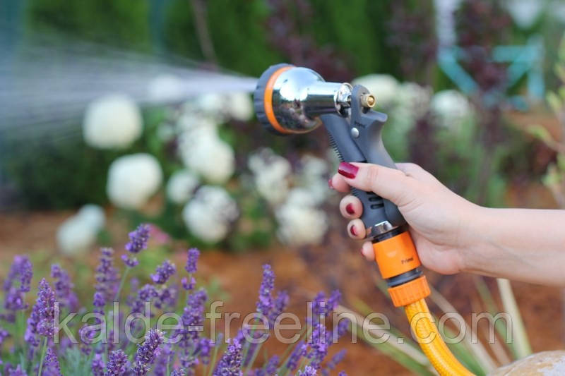 Пістолет для поливання металевий Presto-PS насадка на шланг (7204D) Харків - фото 7