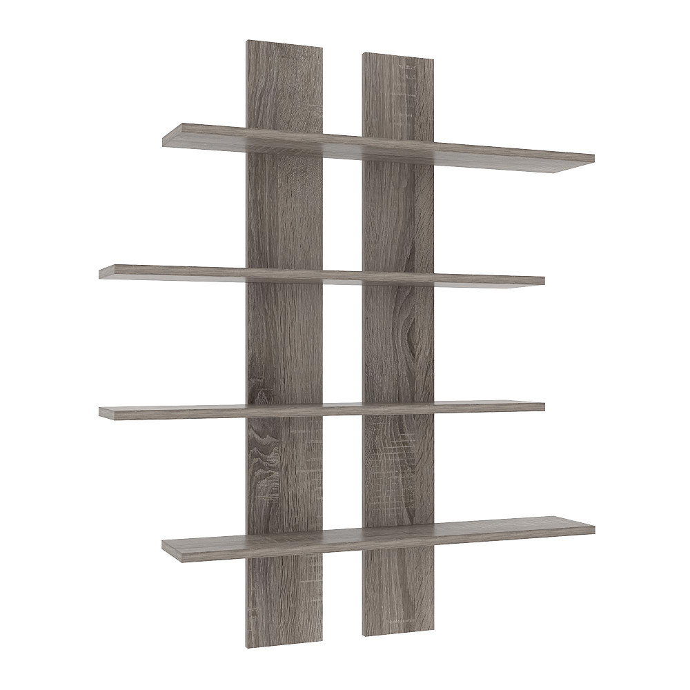 Полиця навісна ПН-6, Дуб Сонома Трюфель, 910/160/1100 Львів - фото 1