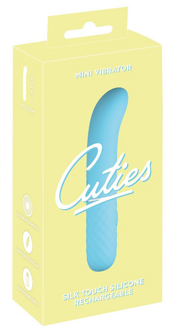 Стильный ромбовидный вибратор с 10 режимами вибрации Cuties Sex Aura Киев - изображение 1
