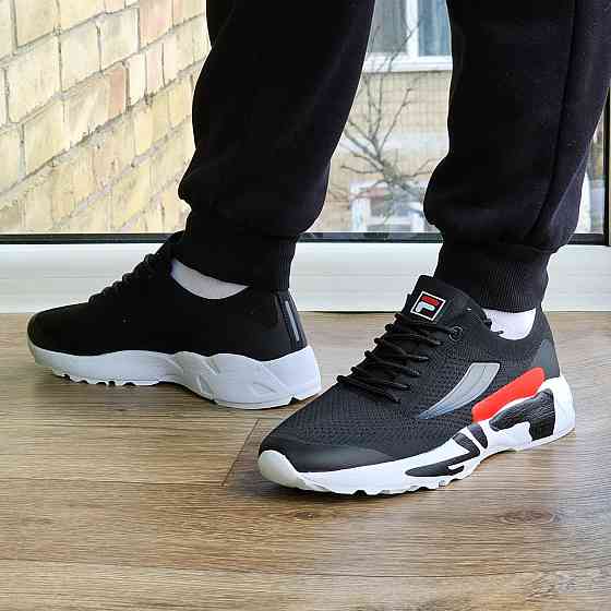 Кросівки FILA Чорні Чоловічі Філа (розміри: 43) Відеовідеовід Дніпро