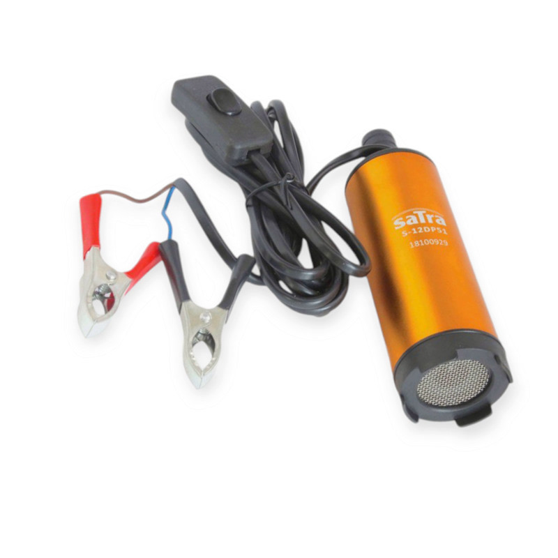 Насос для перекачки топлива погружной 12в/25л/d51/штуцер 19мм с фильтром Мукачево - изображение 1