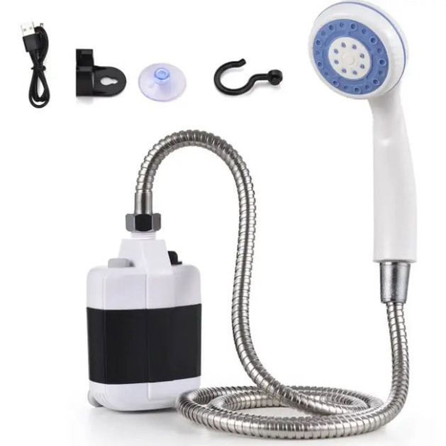 Душ акумуляторний туристичний портативний похідний мобільний душ Portable Outdoor Shower UC-68 Львів - фото 7