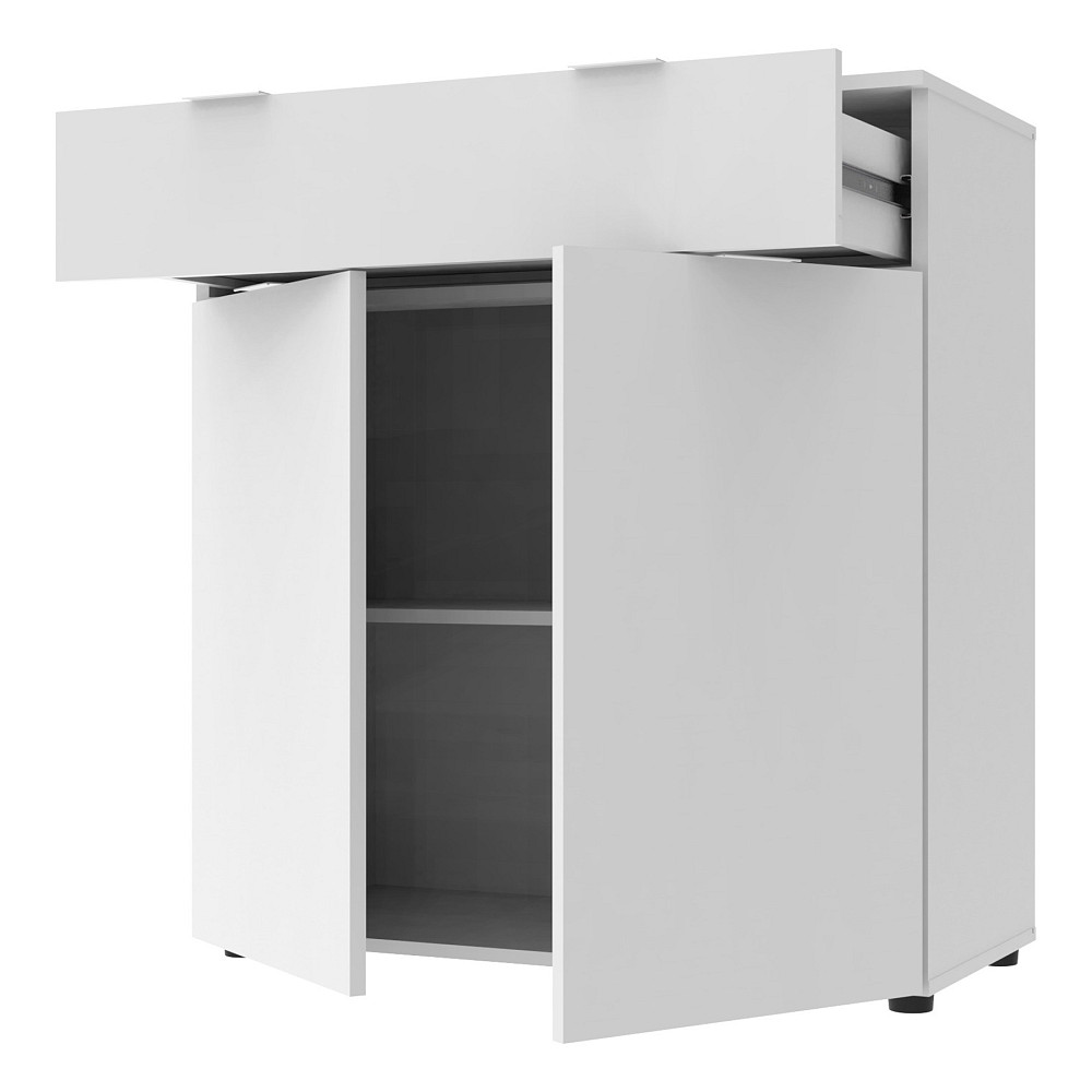 Комод в гостиную Doros Рон 2 80х38х100 см Белый (DRS-011294) Днепр - изображение 5