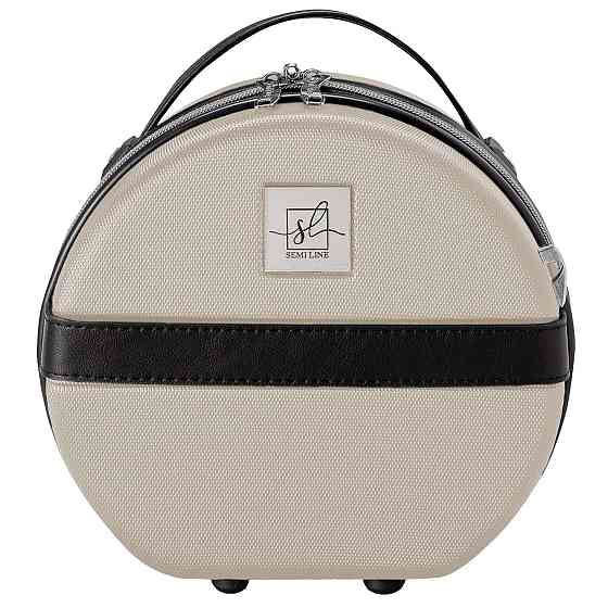 Бьюті-кейс Semi Line 5L Champagne/Black (T5674-1) Київ
