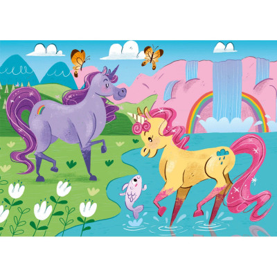 Пазл Clementoni I Believe in Unicorns 2 шт по 20 елементів (24754) Вінниця - фото 2