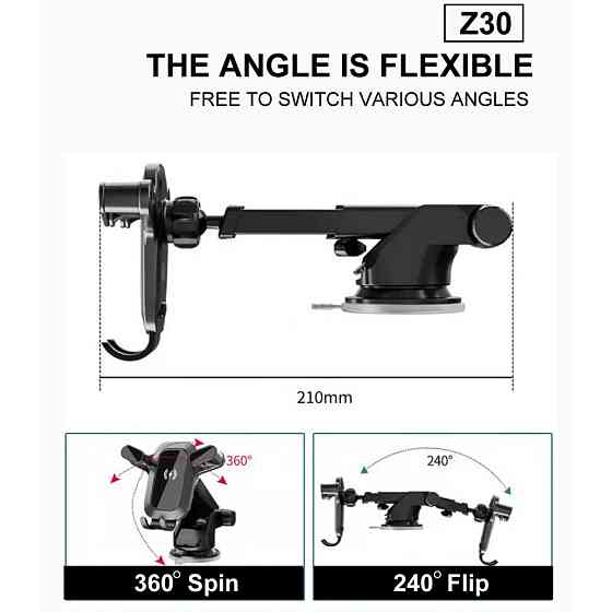 Автотримач для телефону WUW-Z30 Black Київ