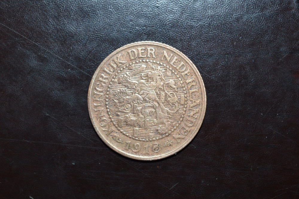 Нідерланди 2 1/2 цента 1918 Полтава - фото 1