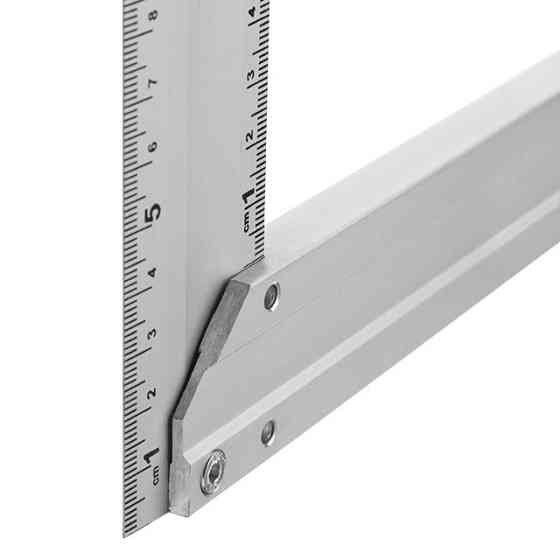 Угольник строительный алюминиевый, 300 мм INTERTOOL MT-2062 Киев