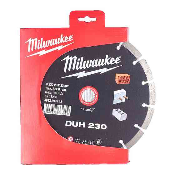 Диск алмазний MILWAUKEE DUH 230, діаметр 230мм Одесса