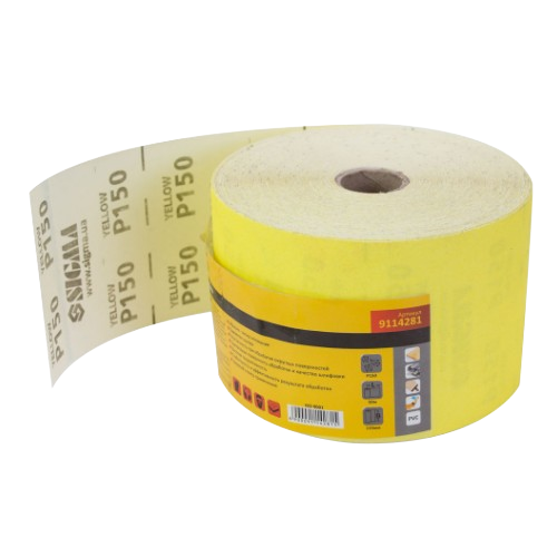 Папір шліфувальний 115мм*50м Р150 SIGMA Житомир - фото 1