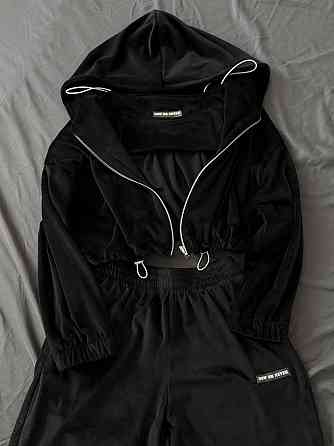 Женский повседневный стильный костюм тройка велюр Одесса