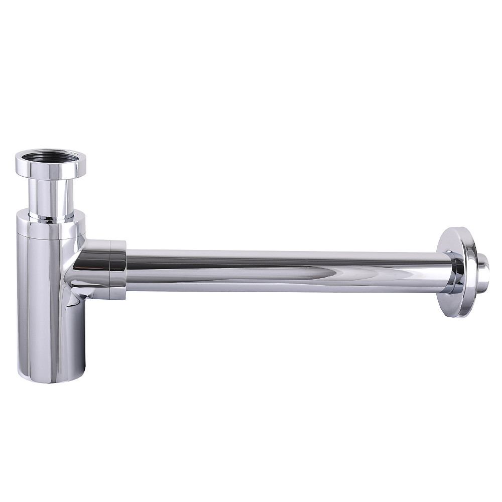 Сифон для раковин циліндричний Globus Lux GSB-32-125-00 1 1/4 ″, хром, латунь Луцьк - фото 6