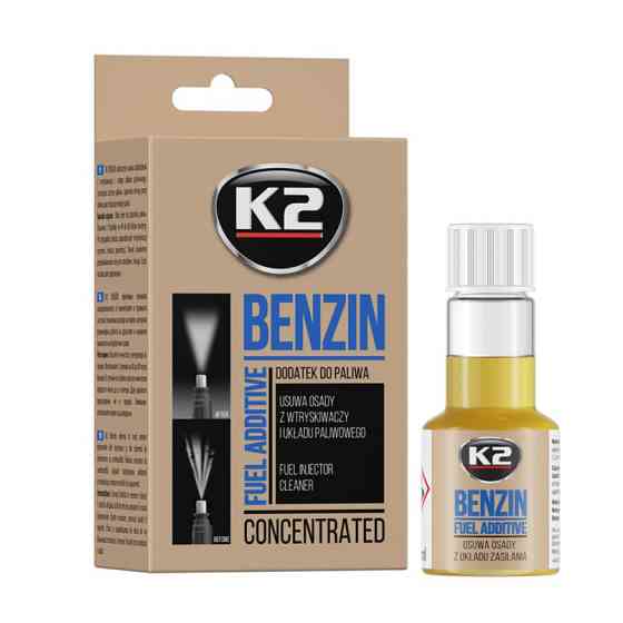Очиститель инжекторов для бензиновых двигателей K2 Turbo Benzin 50мл Львов