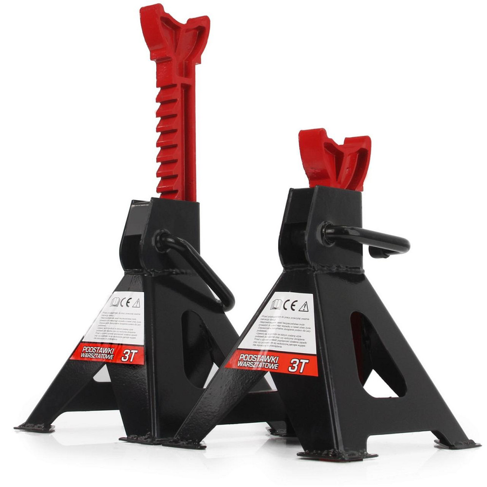 Комплект підставок під машину 2 шт з механічним замком 3 тони Mar-Pol (M80102) Нововолинськ - фото 3