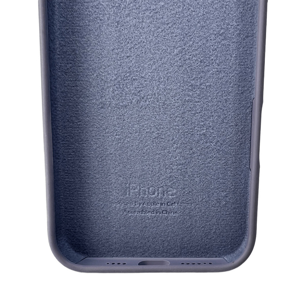 Чохол для смартфона Silicone Full Case AA Camera Protect for Apple iPhone 16 Pro 28,Lavender Grey Київ - фото 4