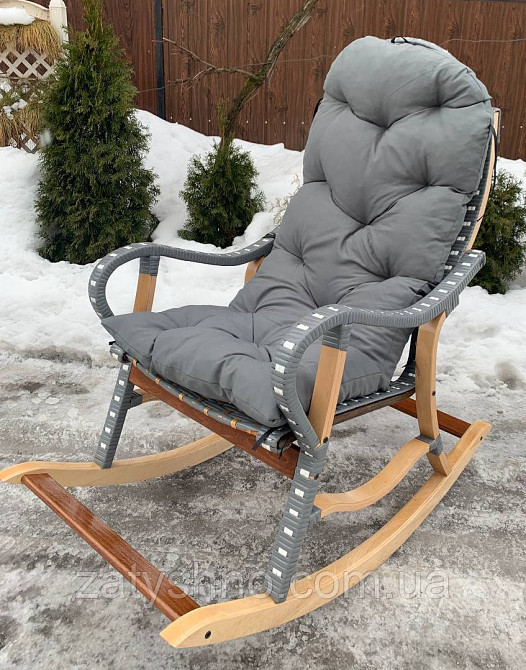 Кресло - качалка с накидкой Киев - изображение 7