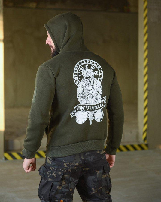 Худи CELEO на флисе  руни бел  ВТ3896 Одесса - изображение 5